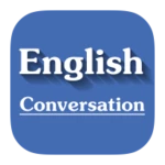 english conversation android application logo